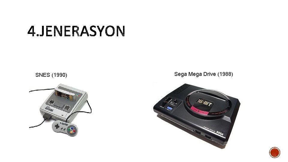 SNES (1990) Sega Mega Drive (1988) 