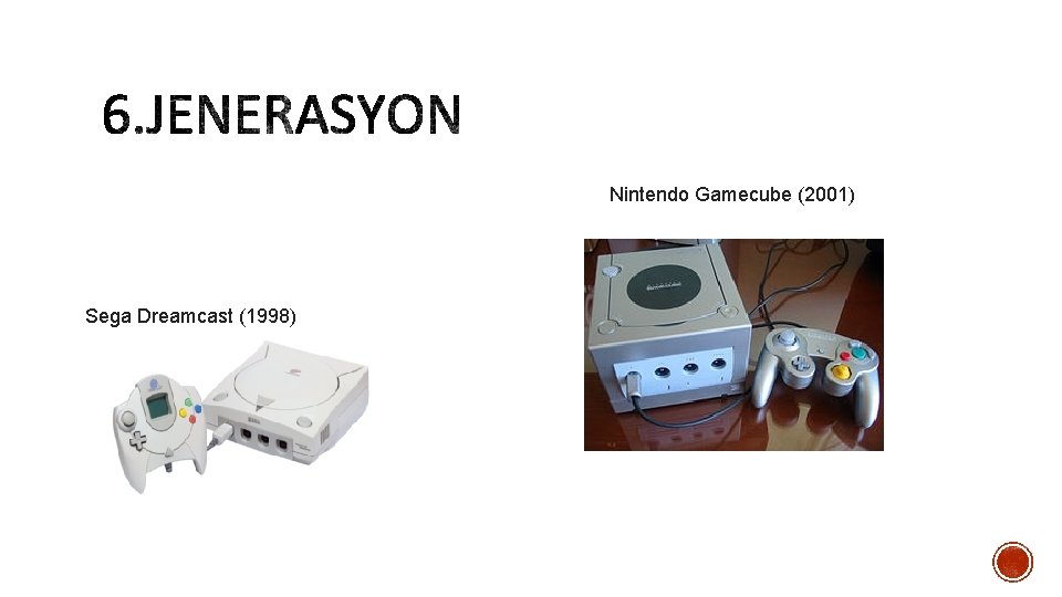 Nintendo Gamecube (2001) Sega Dreamcast (1998) 