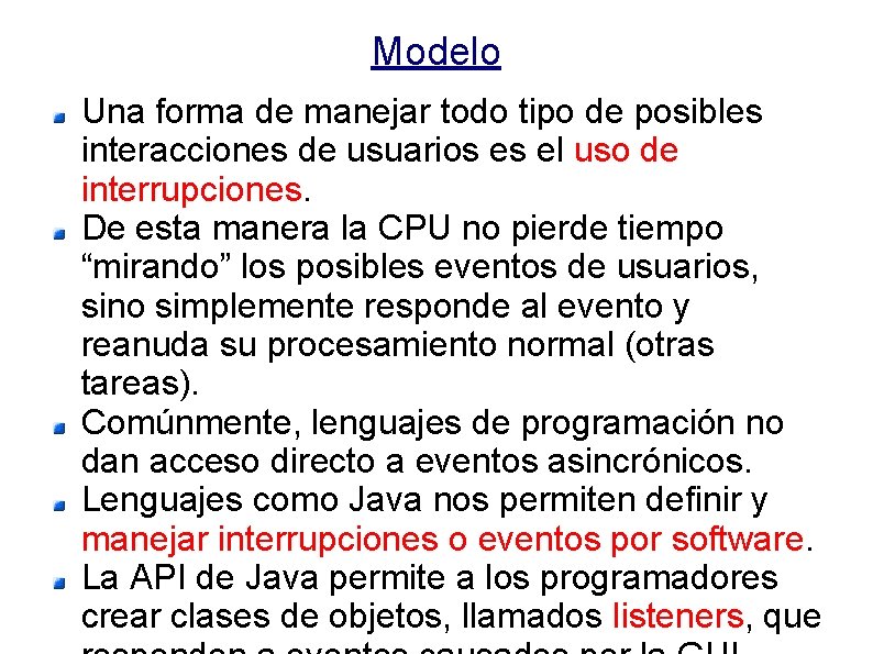 programación dirigida por eventos: una guía completa... Programacin basada endirigida por eventos EventBased Programming Conceptos