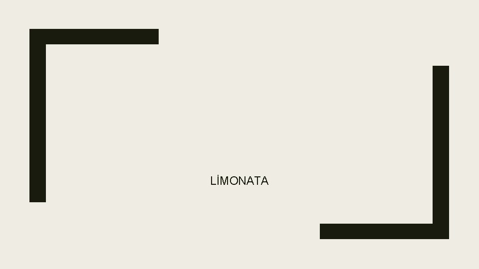 LİMONATA 