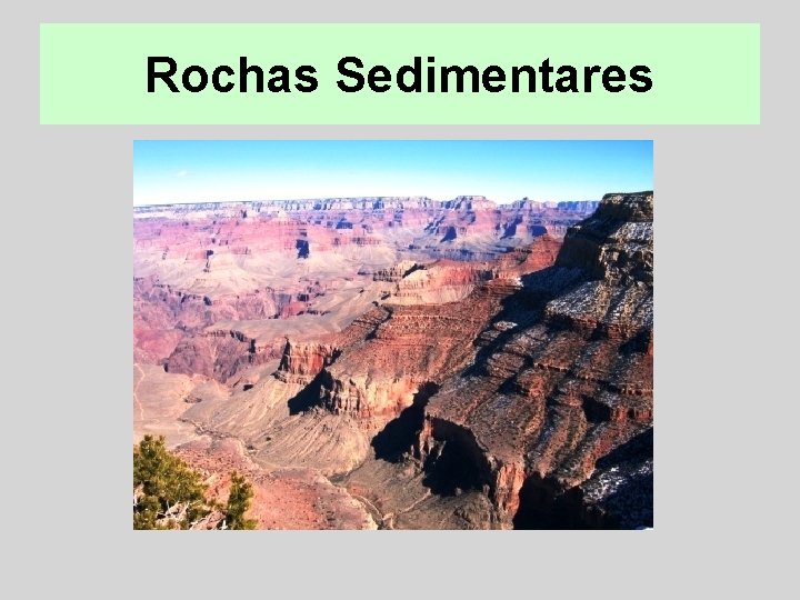 Rochas Sedimentares 