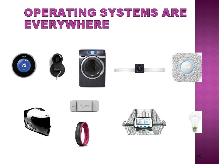 OPERATING SYSTEMS ARE EVERYWHERE 39 