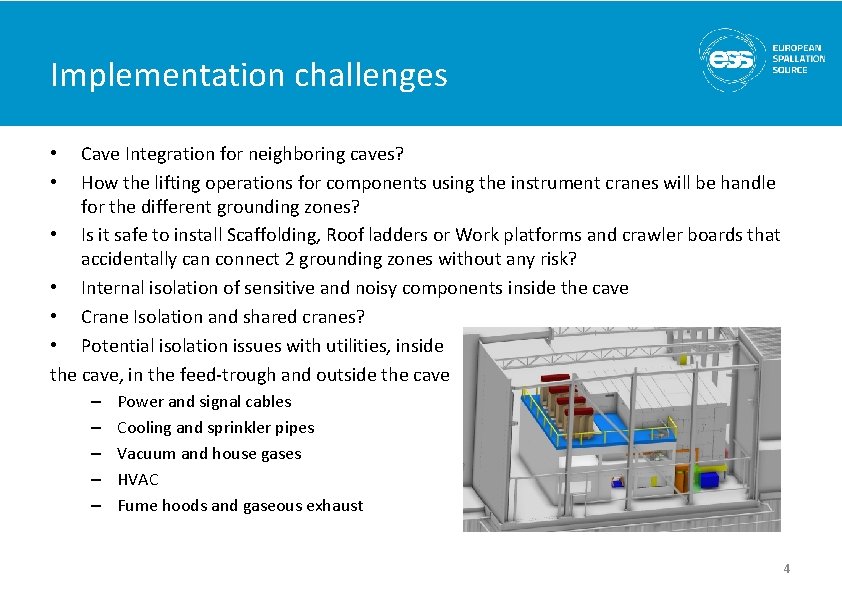 Implementation challenges Cave Integration for neighboring caves? How the lifting operations for components using