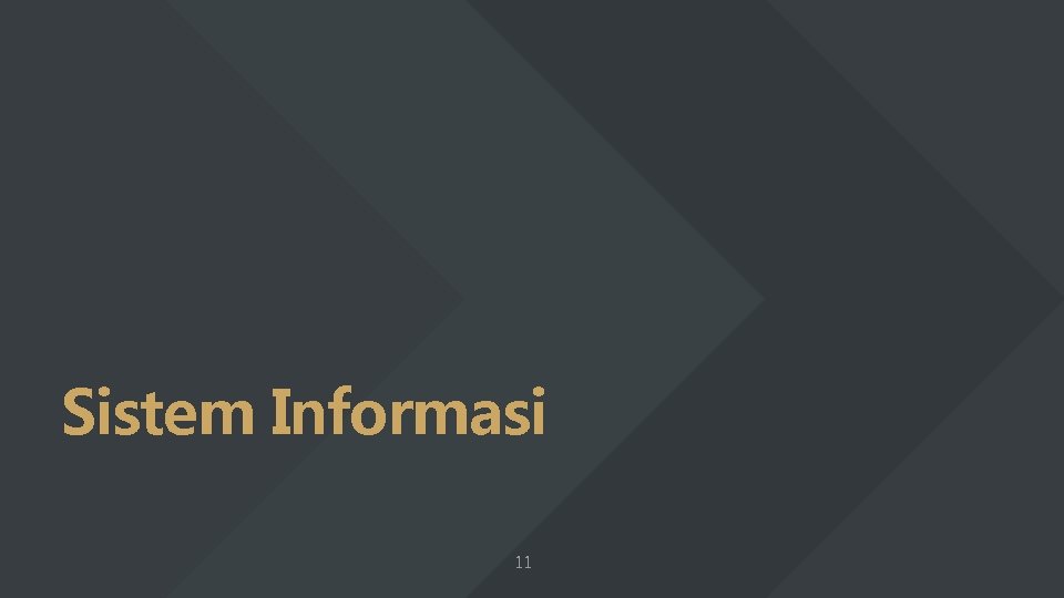 Sistem Informasi 11 