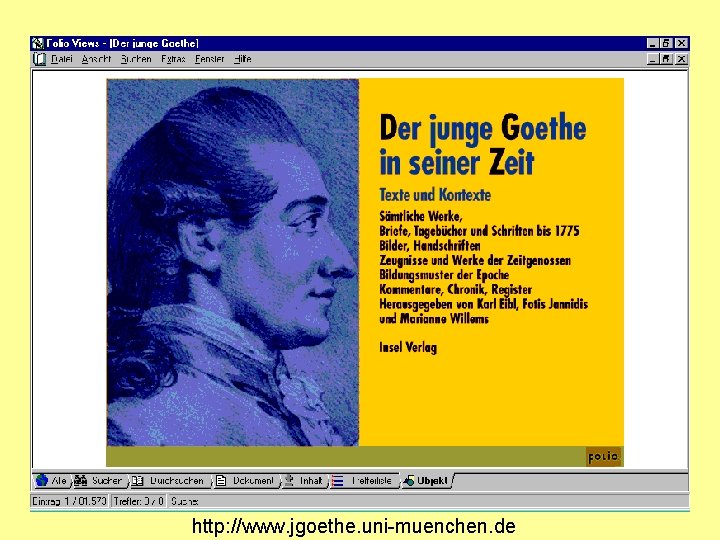 http: //www. jgoethe. uni-muenchen. de 