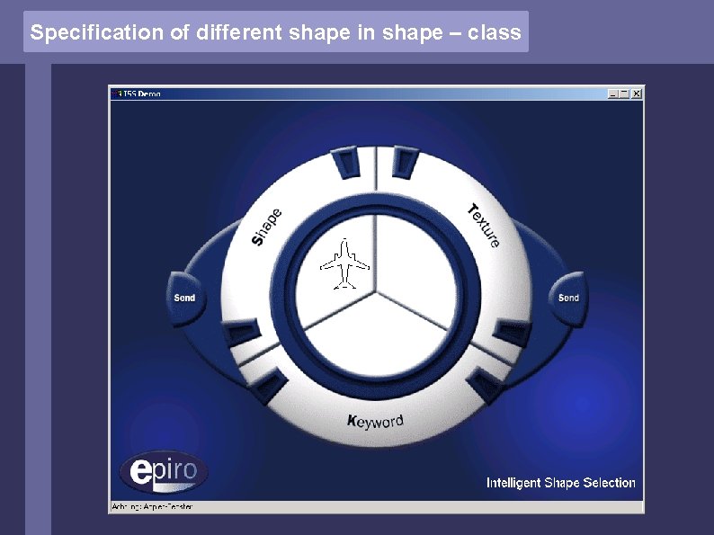 Specification of different shape in shape – class 