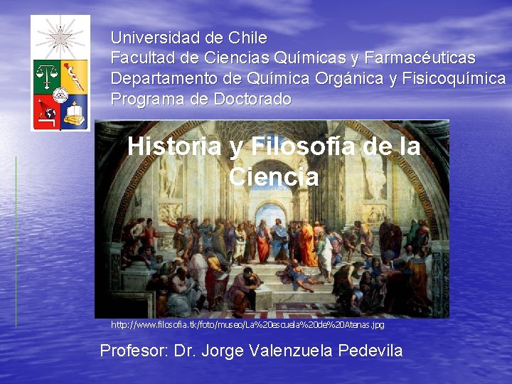 Universidad de Chile Facultad de Ciencias Qumicas y