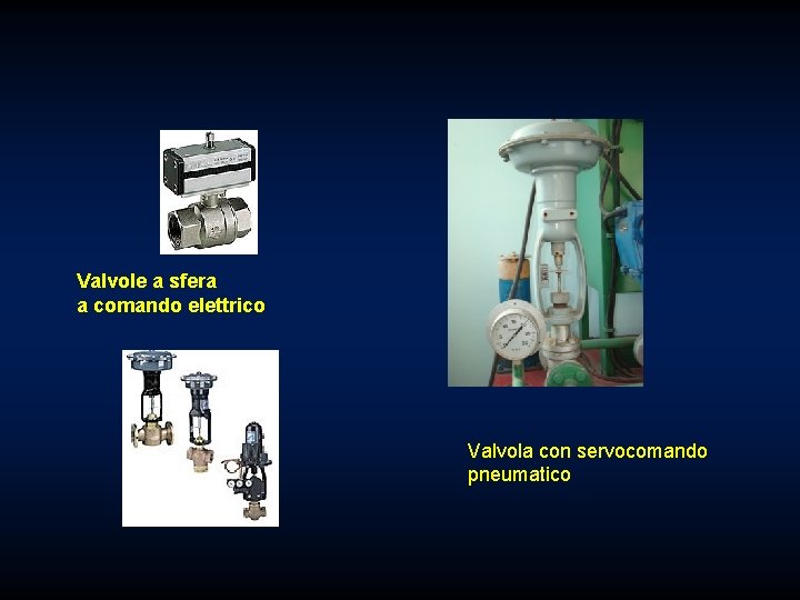 Valvole a sfera a comando elettrico Valvola con servocomando pneumatico 