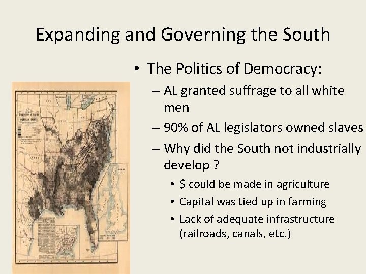 Chapter 12 The South Expands Slavery and Society
