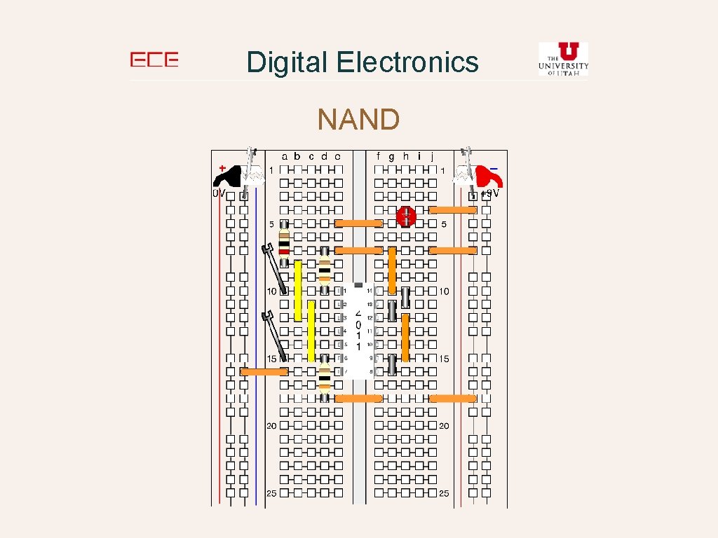 Digital Electronics NAND 