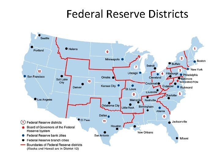 Federal Reserve Districts 