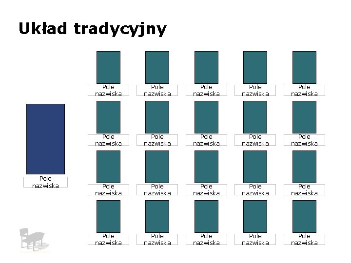 Układ tradycyjny Pole nazwiska Pole nazwiska Pole nazwiska Pole nazwiska Pole nazwiska Pole nazwiska