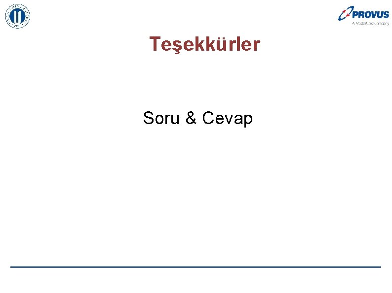 Teşekkürler Soru & Cevap 