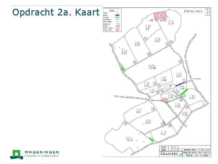 Opdracht 2 a. Kaart 