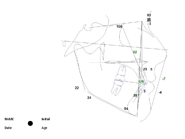 NAME Initial Date Age 