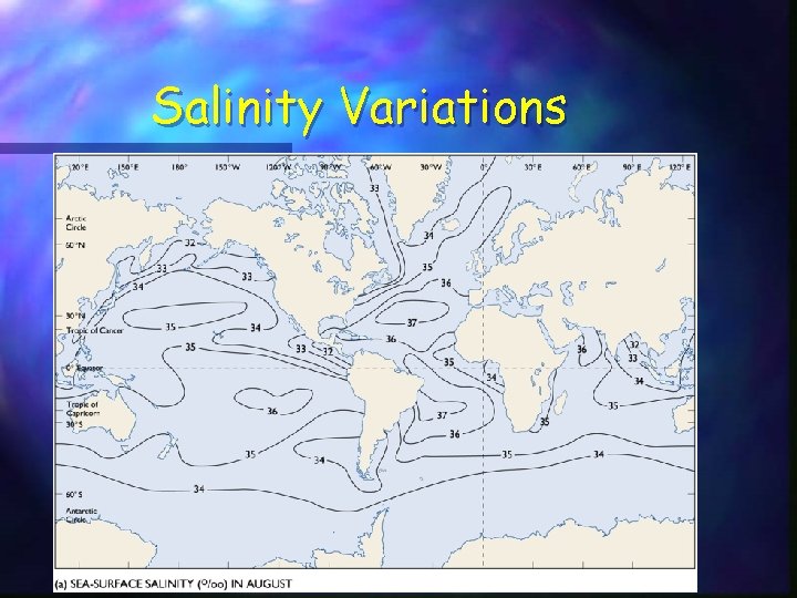 Salinity Variations 