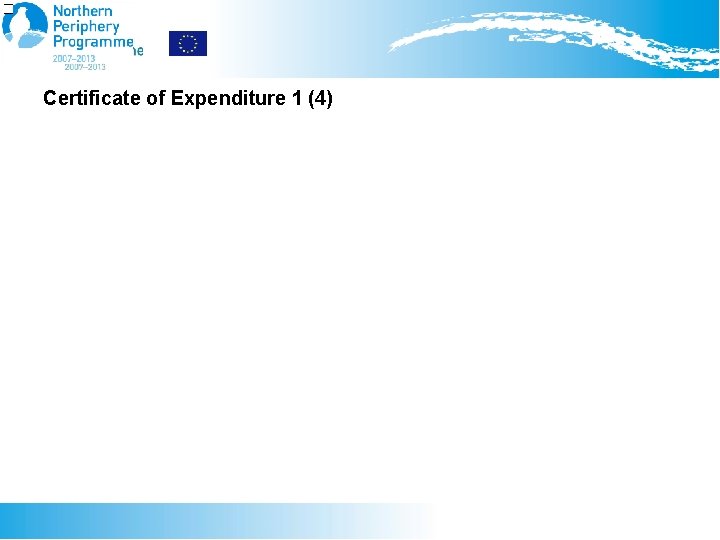 Certificate of Expenditure 1 (4) 
