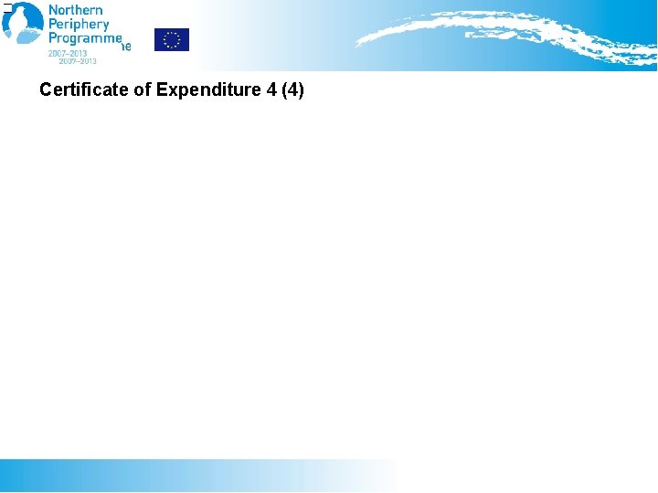 Certificate of Expenditure 4 (4) 