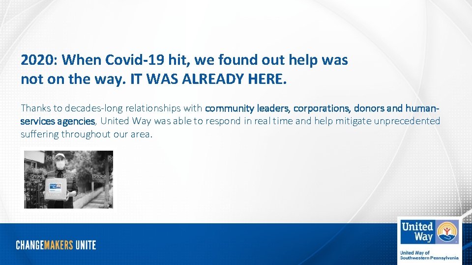 2020: When Covid-19 hit, we found out help was not on the way. IT