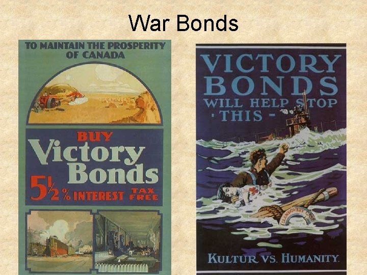 War Bonds 