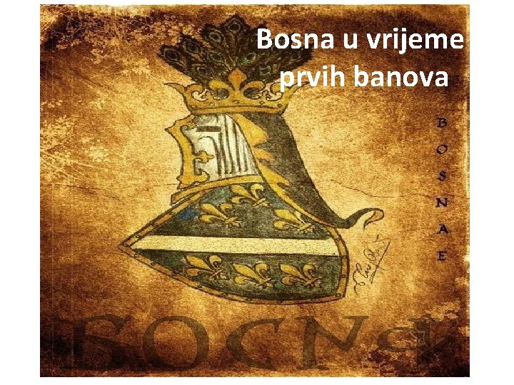 Bosna u vrijeme prvih banova 