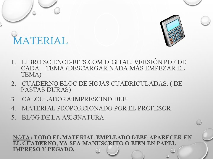 MATERIAL 1. LIBRO SCIENCE-BITS. COM DIGITAL. VERSIÓN PDF DE CADA TEMA (DESCARGAR NADA MÁS