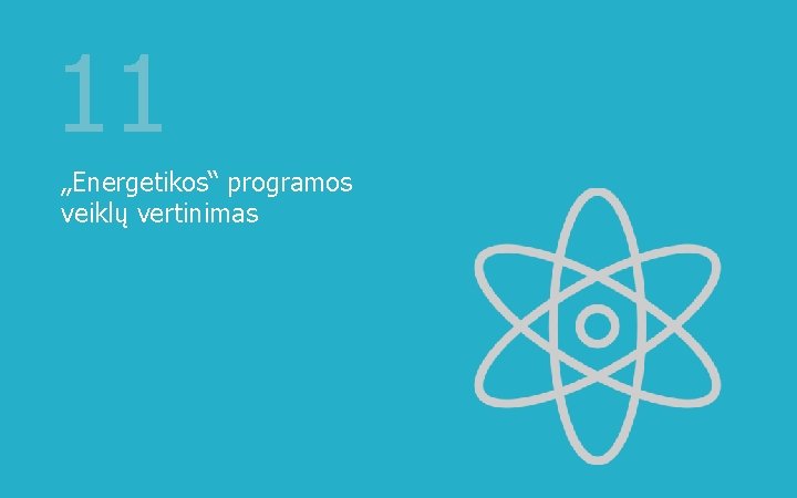 11 „Energetikos“ programos veiklų vertinimas 27 