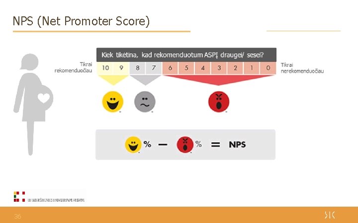 NPS (Net Promoter Score) 36 