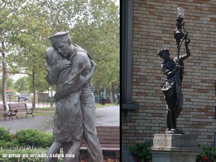 si amar es errado, culpa mía 