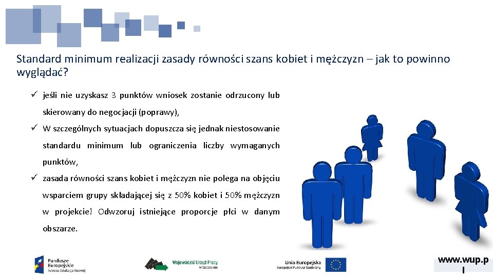 Standard minimum realizacji zasady równości szans kobiet i mężczyzn – jak to powinno wyglądać?