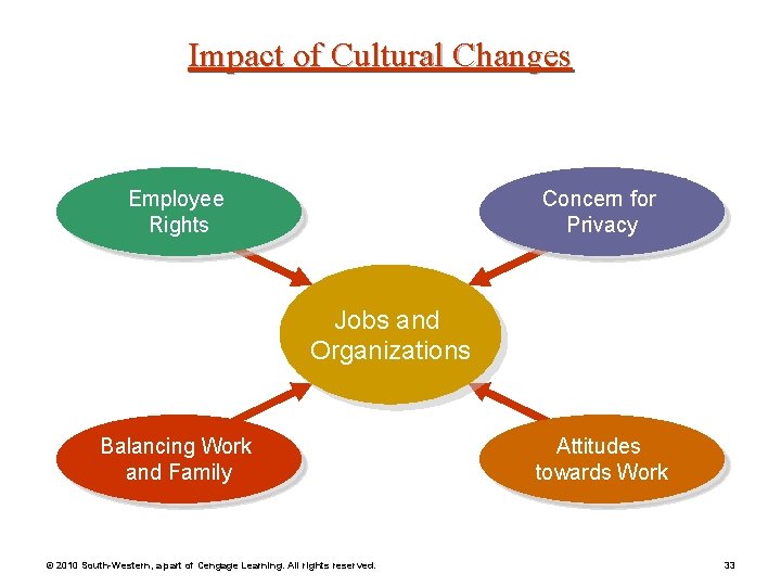 Impact of Cultural Changes Employee Rights Concern for Privacy Jobs and Organizations Balancing Work