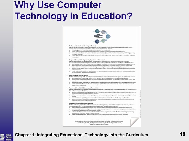 Why Use Computer Technology in Education? Chapter 1: Integrating Educational Technology into the Curriculum