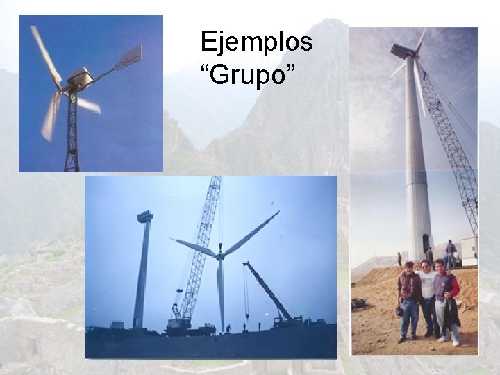 Ejemplos “Grupo” 