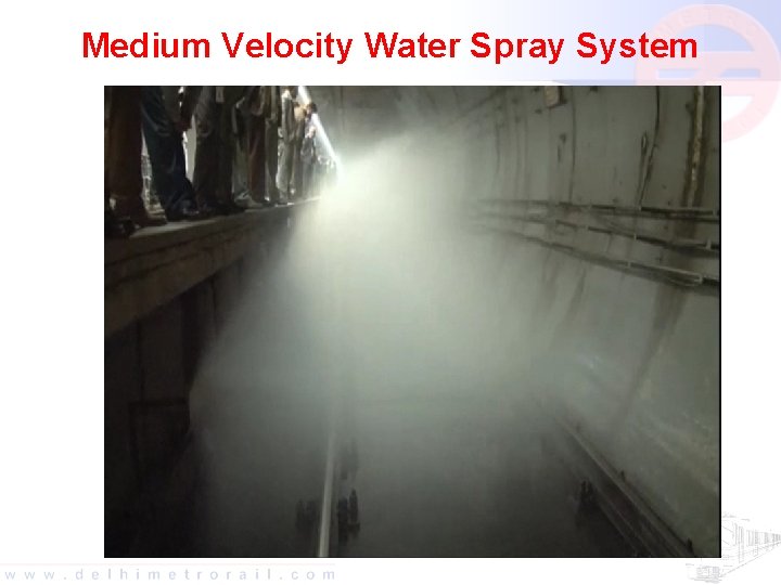 Medium Velocity Water Spray System 