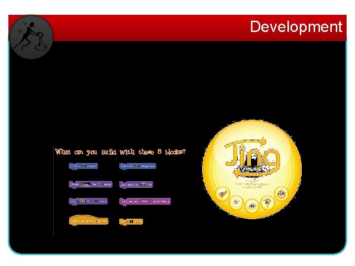 Development • Jing constructed videos – Shared on screencast. com • Available anytime, anywhere,