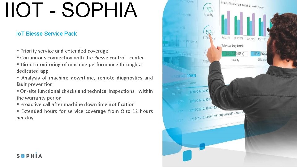 IIOT - SOPHIA Io. T Biesse Service Pack § Priority service and extended coverage