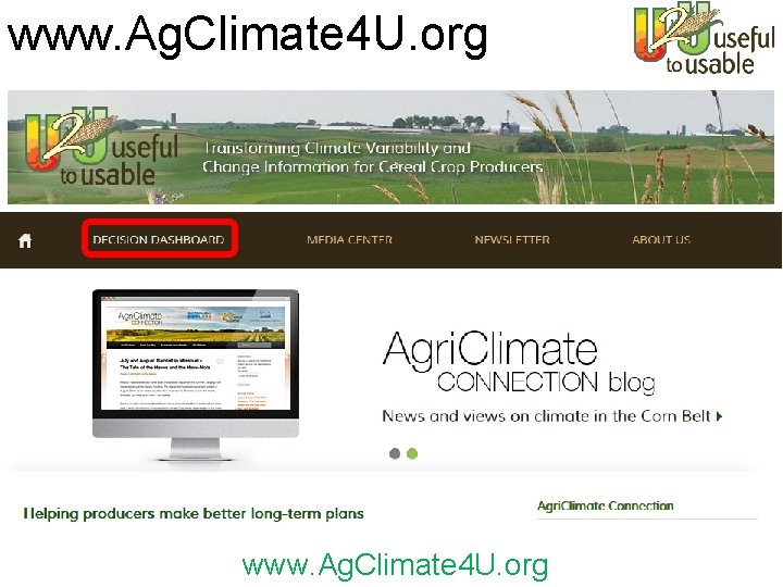 www. Ag. Climate 4 U. org 