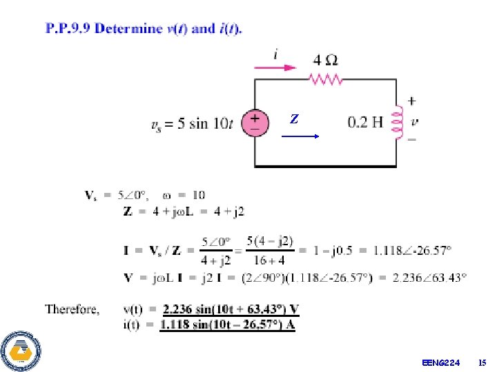 Z EENG 224 15 