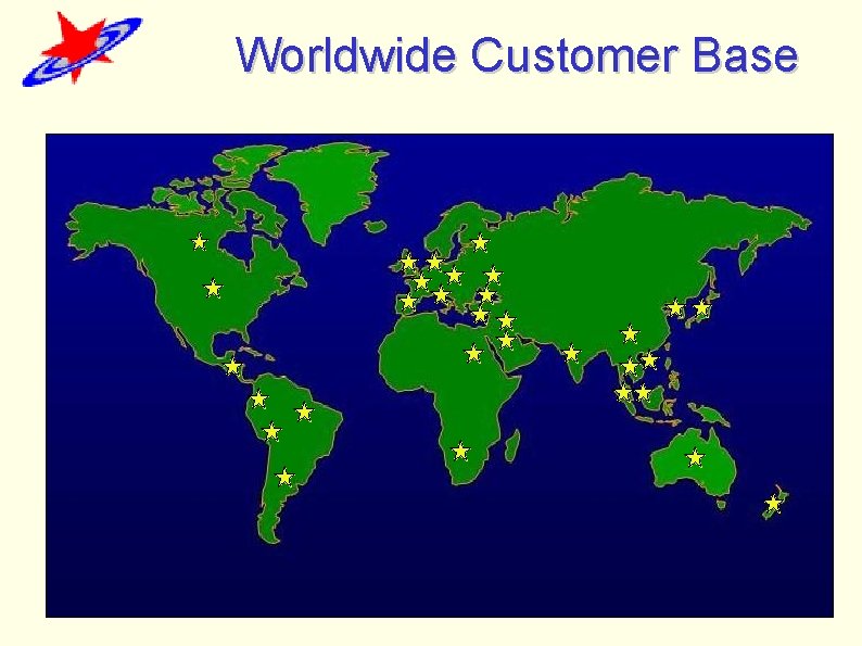 Worldwide Customer Base 