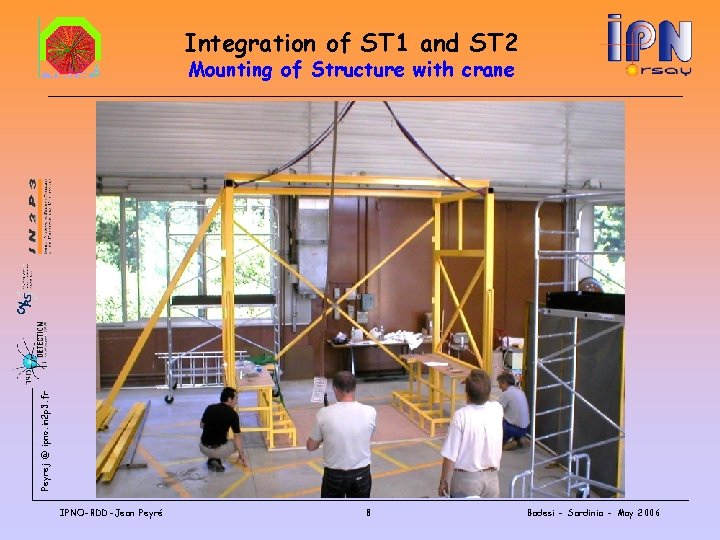 Integration of ST 1 and ST 2 Peyrej @ ipno. in 2 p 3.