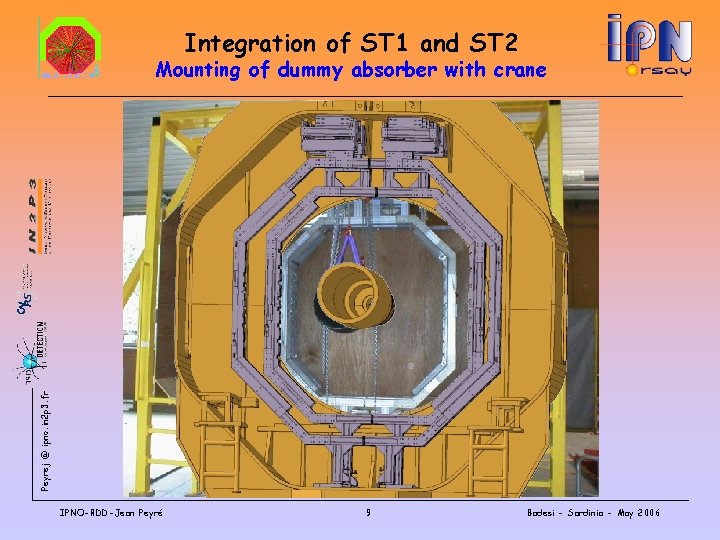 Integration of ST 1 and ST 2 Peyrej @ ipno. in 2 p 3.