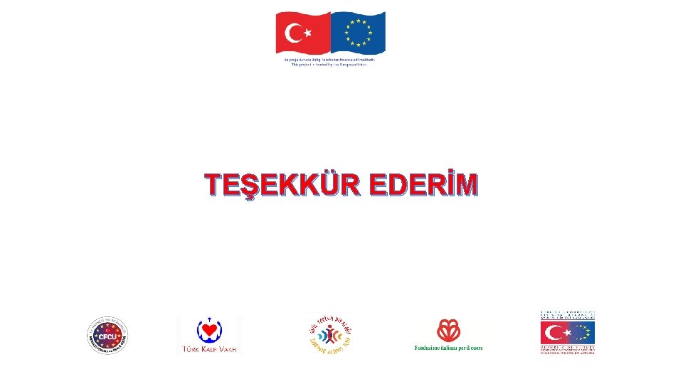 TEŞEKKÜR EDERİM 