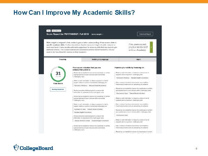 How Can I Improve My Academic Skills? 9 