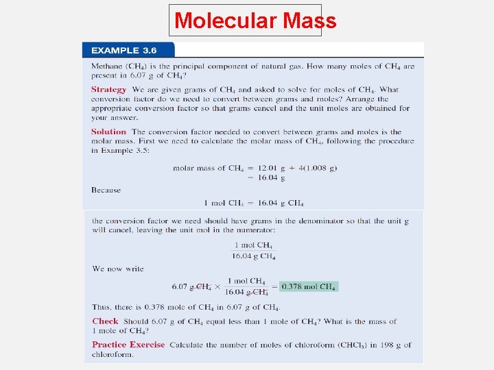 Molecular Mass 