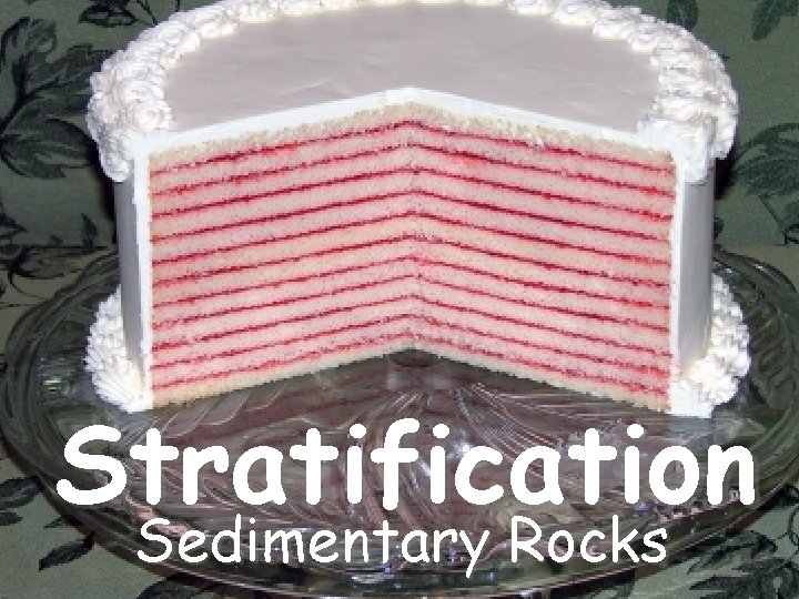 Stratification Sedimentary Rocks 
