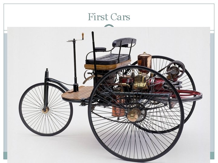 First Cars 