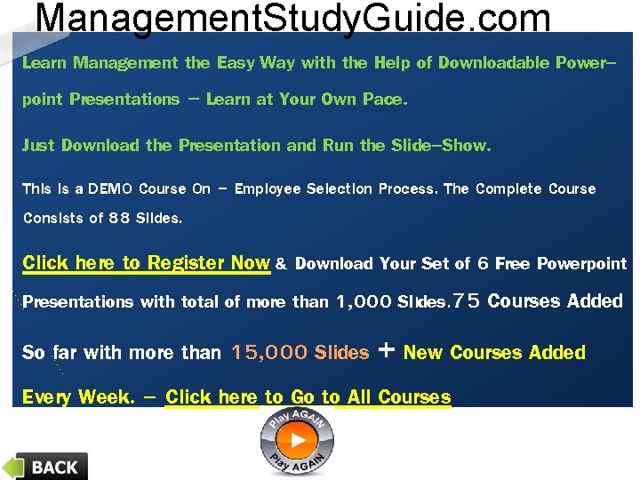 Management. Study. Guide. com Learn Management the Easy Way with the Help of Downloadable