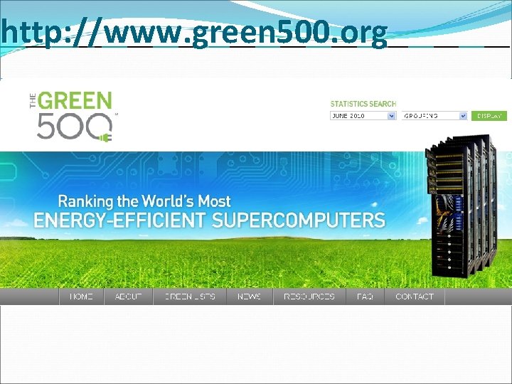http: //www. green 500. org 