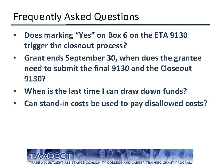 Frequently Asked Questions • Does marking “Yes” on Box 6 on the ETA 9130