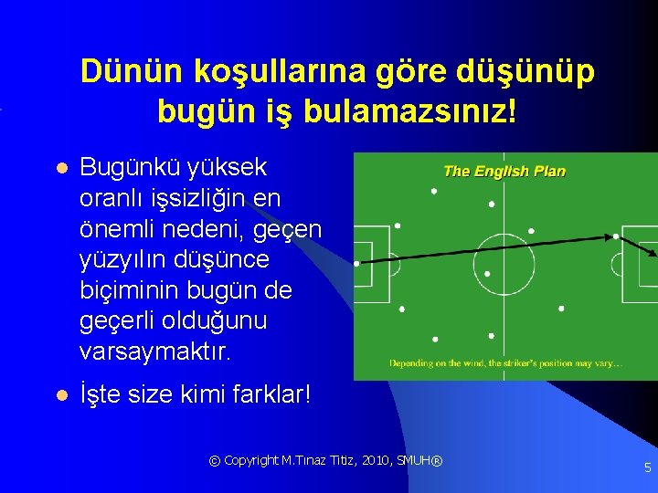 Dünün koşullarına göre düşünüp bugün iş bulamazsınız! l Bugünkü yüksek oranlı işsizliğin en önemli